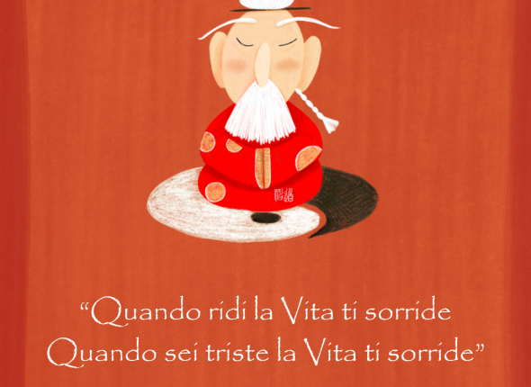 Quando ridi la vita ti sorride, quando sei triste la vita ti sorride