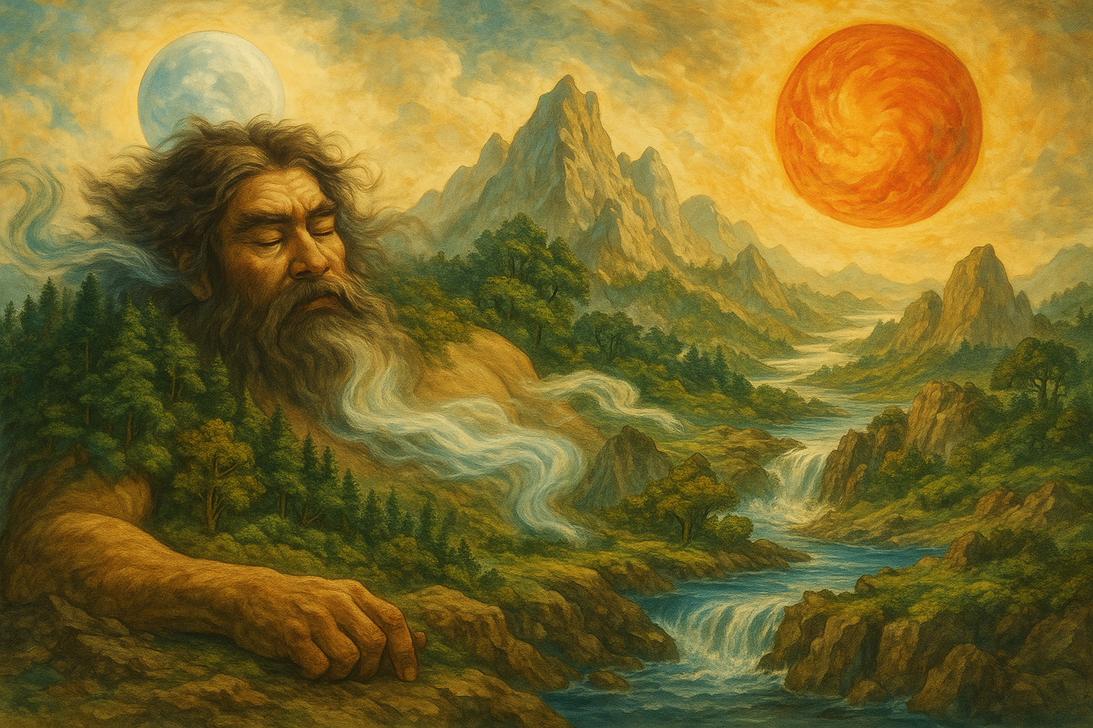 LA TRASFORMAZIONE DI PANGU L’ORIGINE DI OGNI COSA